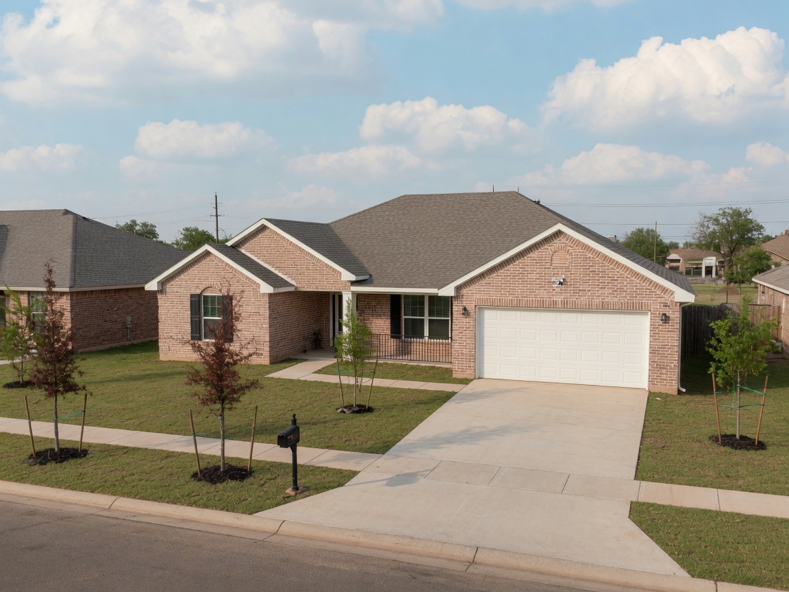 Home in South Lubbock